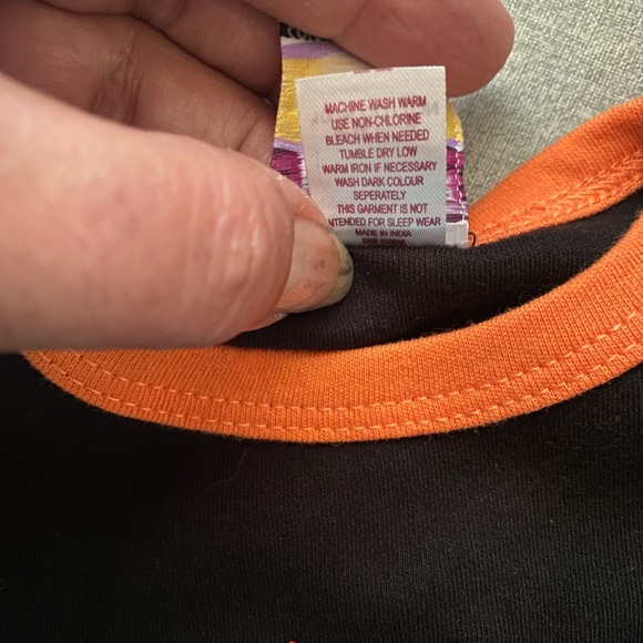 Baby bodysuit Mommy's little pumpkin embellished 100% cotton Halloween 6M NWT - Picture 5 of 8